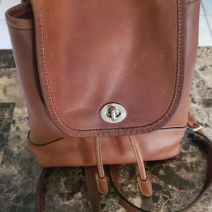 Coach Pac Mini Vintage Drawstring Carryall Tote